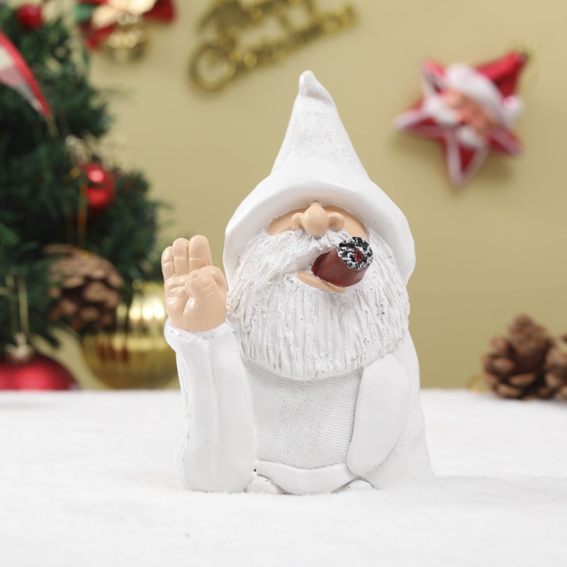 Christmas Garden Gnome Figurin - Home Decor Garden Ideas review and price