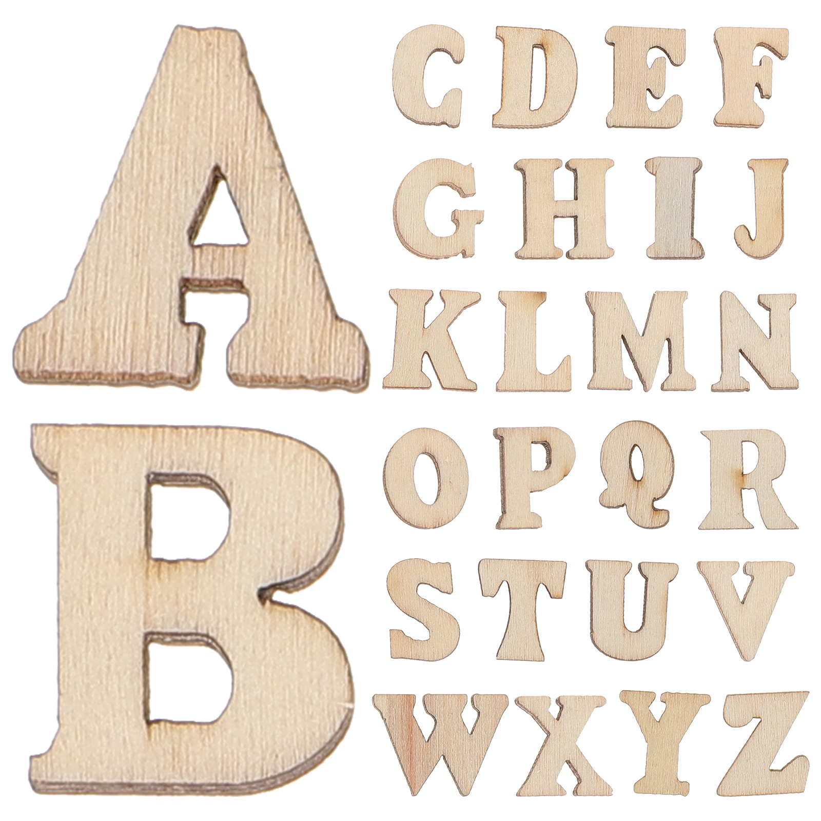 100pcs DIY Doodle Educational  - Wooden Letter Sign review and price