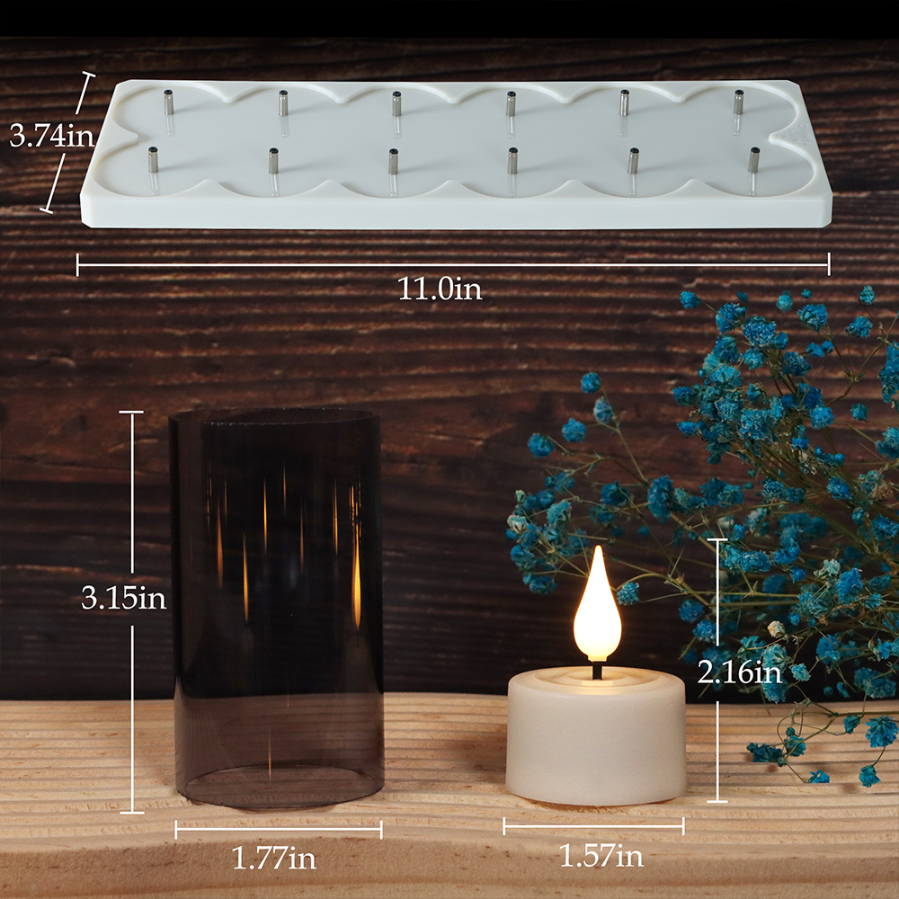 LED Candle Light Rechargeable  - Home Decor Yellow review and price