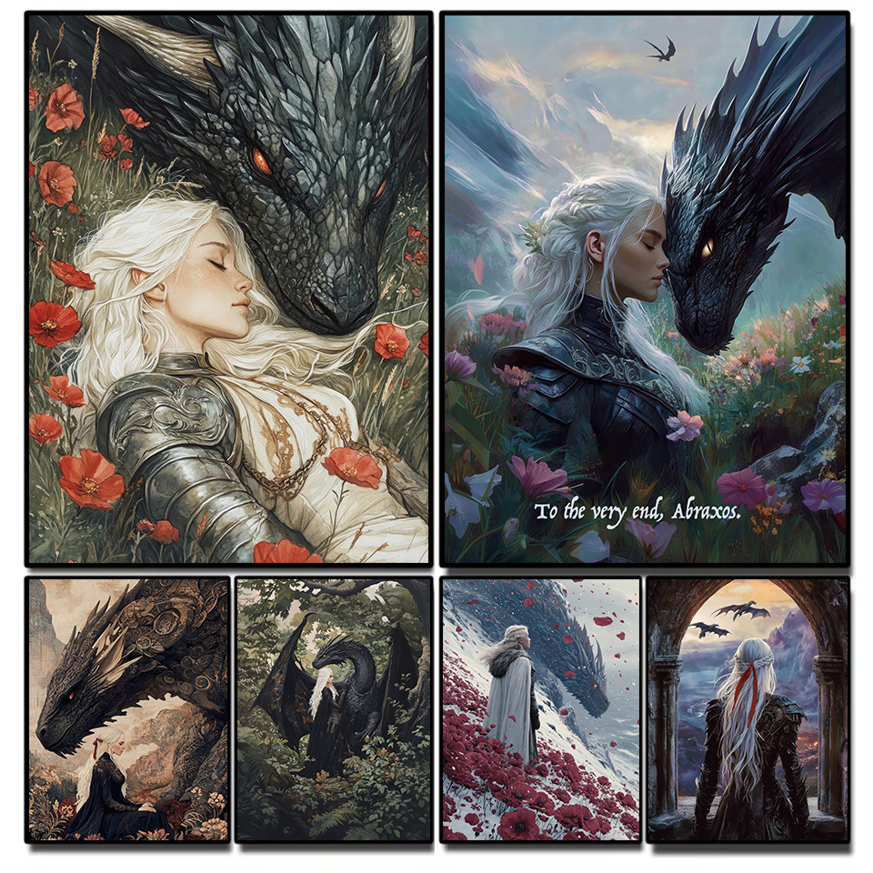 Dark Academia Throne of Glass  - Watercolor Poster Print review and price