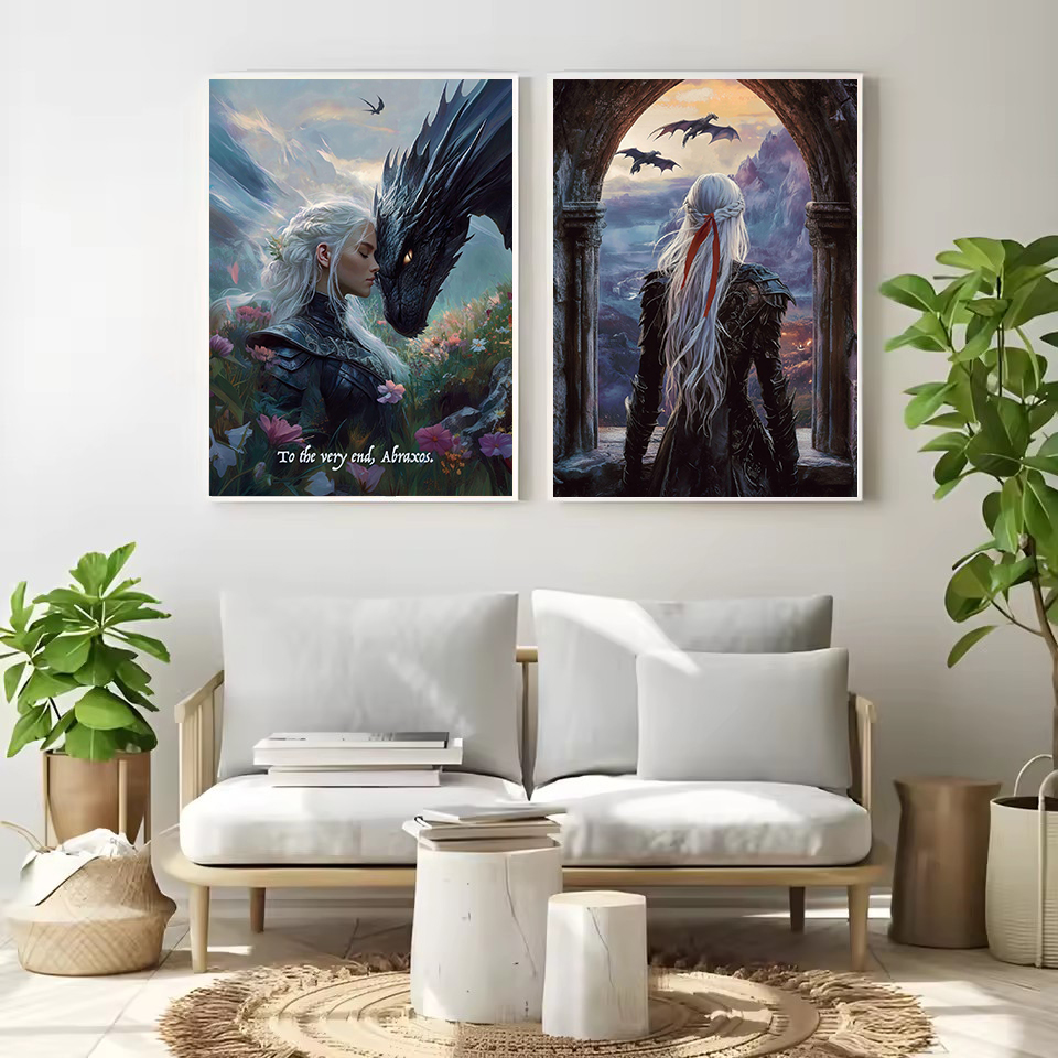Dark Academia Throne of Glass  - Watercolor Poster Print review and price