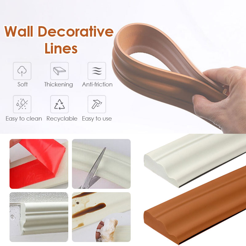 5M Self-adhesive border line W - Home Decor Wall Molding review and price