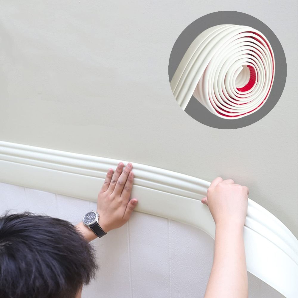 DIY Thickened Wall Baseboard A - Home Decor Wall Molding review and price