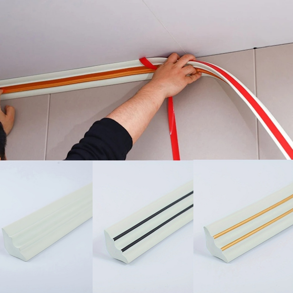 1pc 2mX3.5cm Wall Edge Strip S - Home Decor Wall Molding review and price