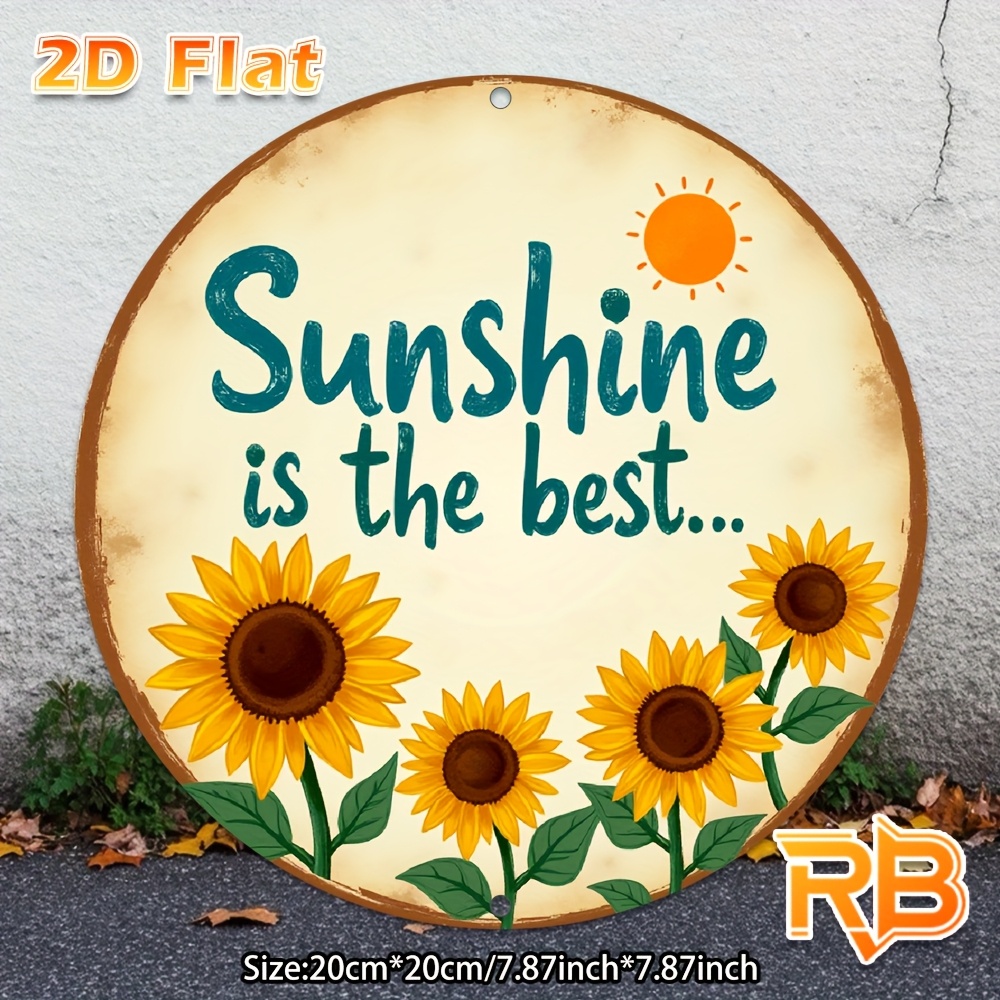 2D Flat,1pc Vintage Style Meta - Home Decor Garden Ideas review and price