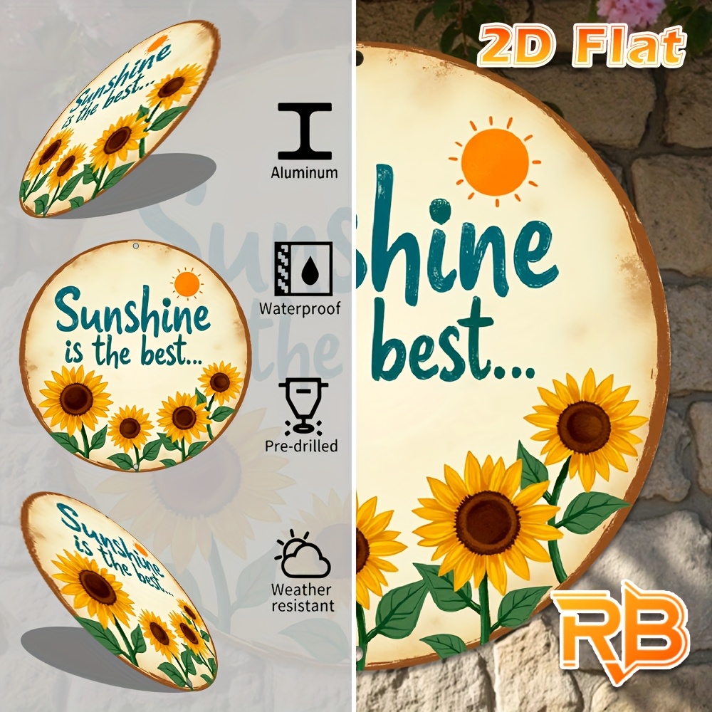 2D Flat,1pc Vintage Style Meta - Home Decor Garden Ideas review and price