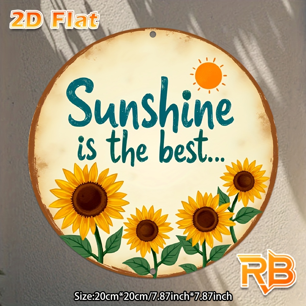 2D Flat,1pc Vintage Style Meta - Home Decor Garden Ideas review and price