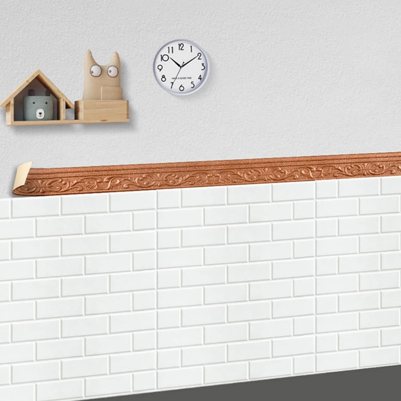 10M/Roll 3D Wall Trim Line  Se - Home Decor Wall Molding review and price