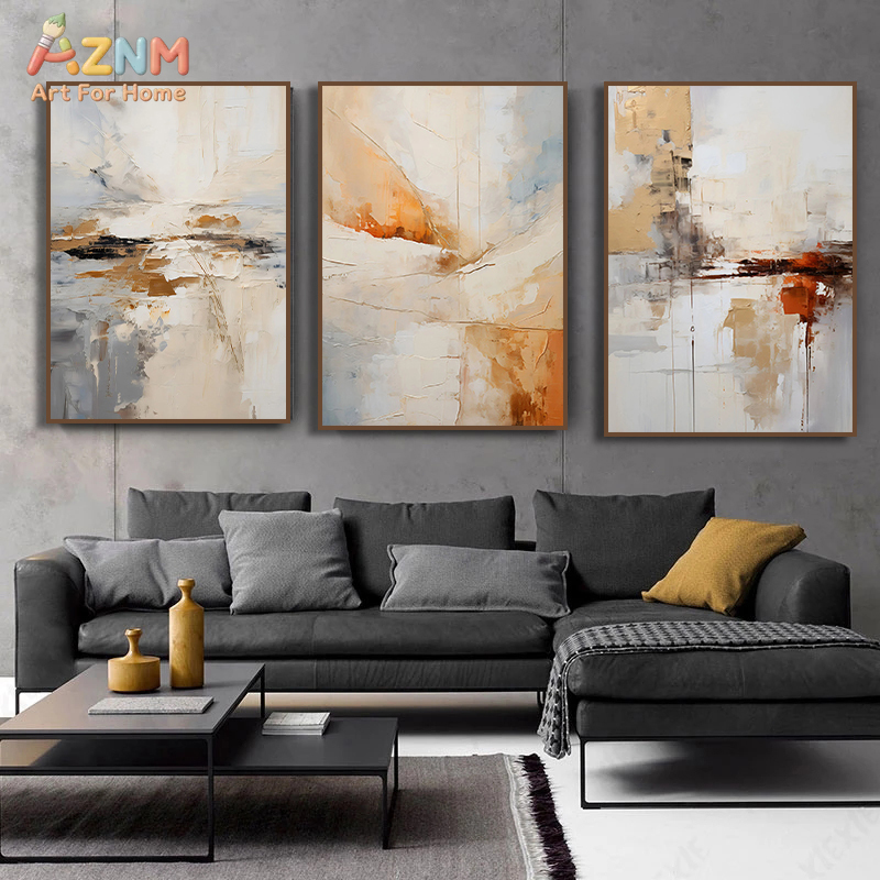 Neutral Landscape Canvas Paint - Watercolor Poster Print review and price