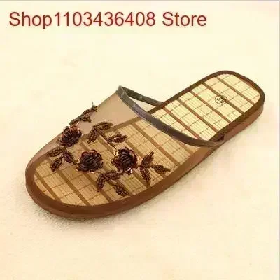 Women Stylish  Floral Slippers - Home Decor Fabric review and price