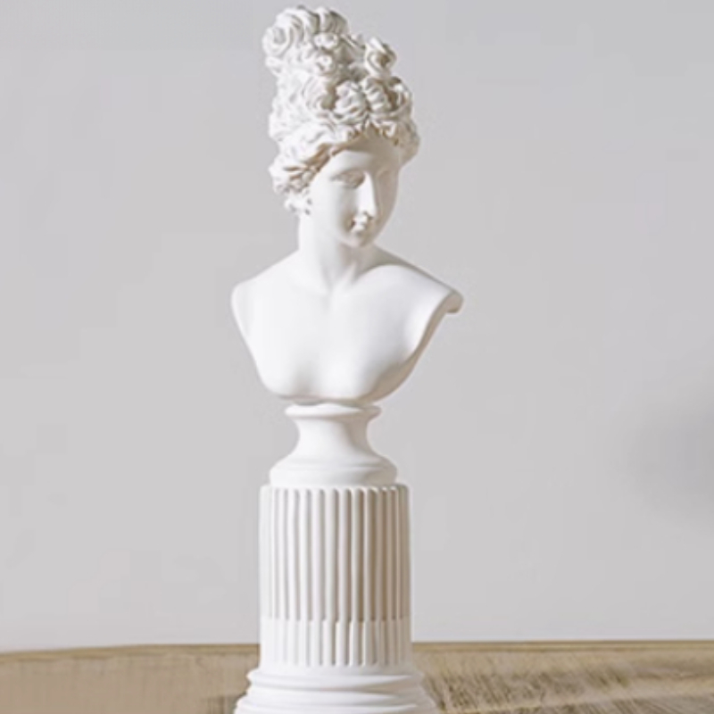 Silence Is A Gold Statuette Ab - Abstract Sculpture Resin review and price
