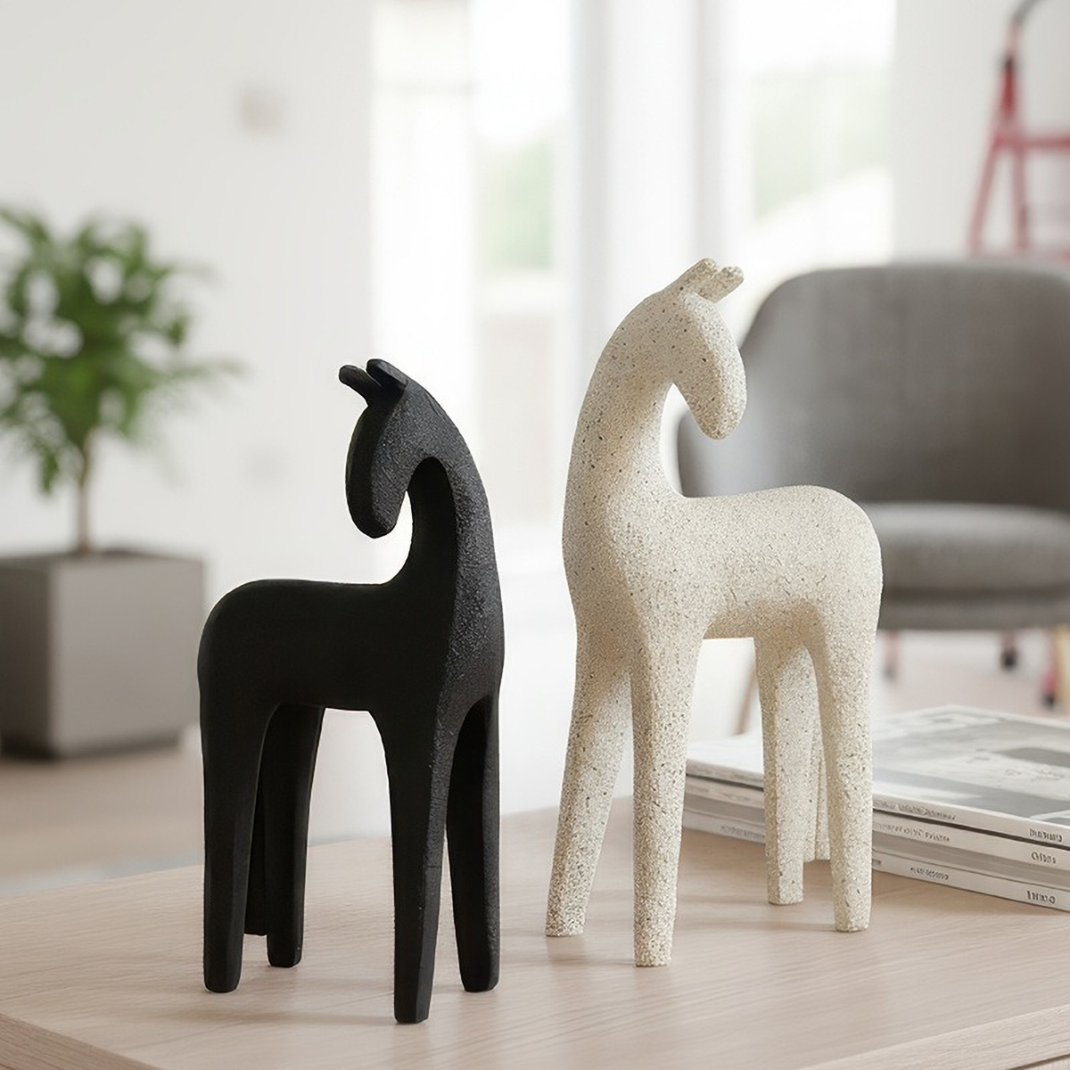 Resin Abstract Horse Sculpture - Abstract Sculpture Resin review and price