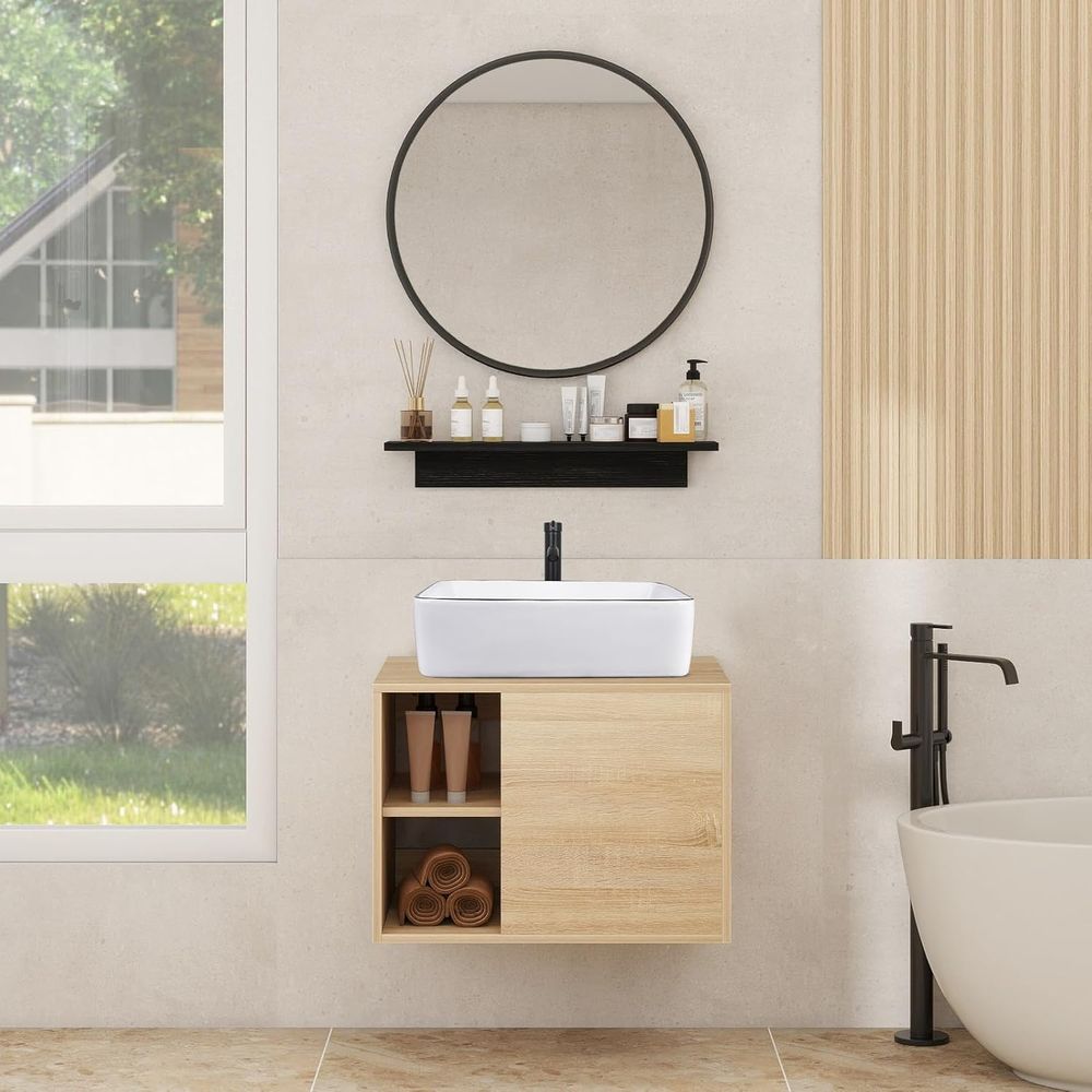 24 White Wall-Mounted Floating - Floating Shelves review and price