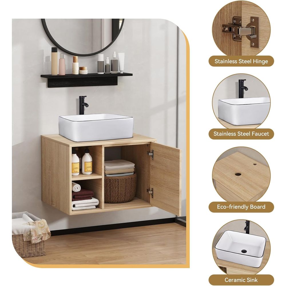 24 White Wall-Mounted Floating - Floating Shelves review and price