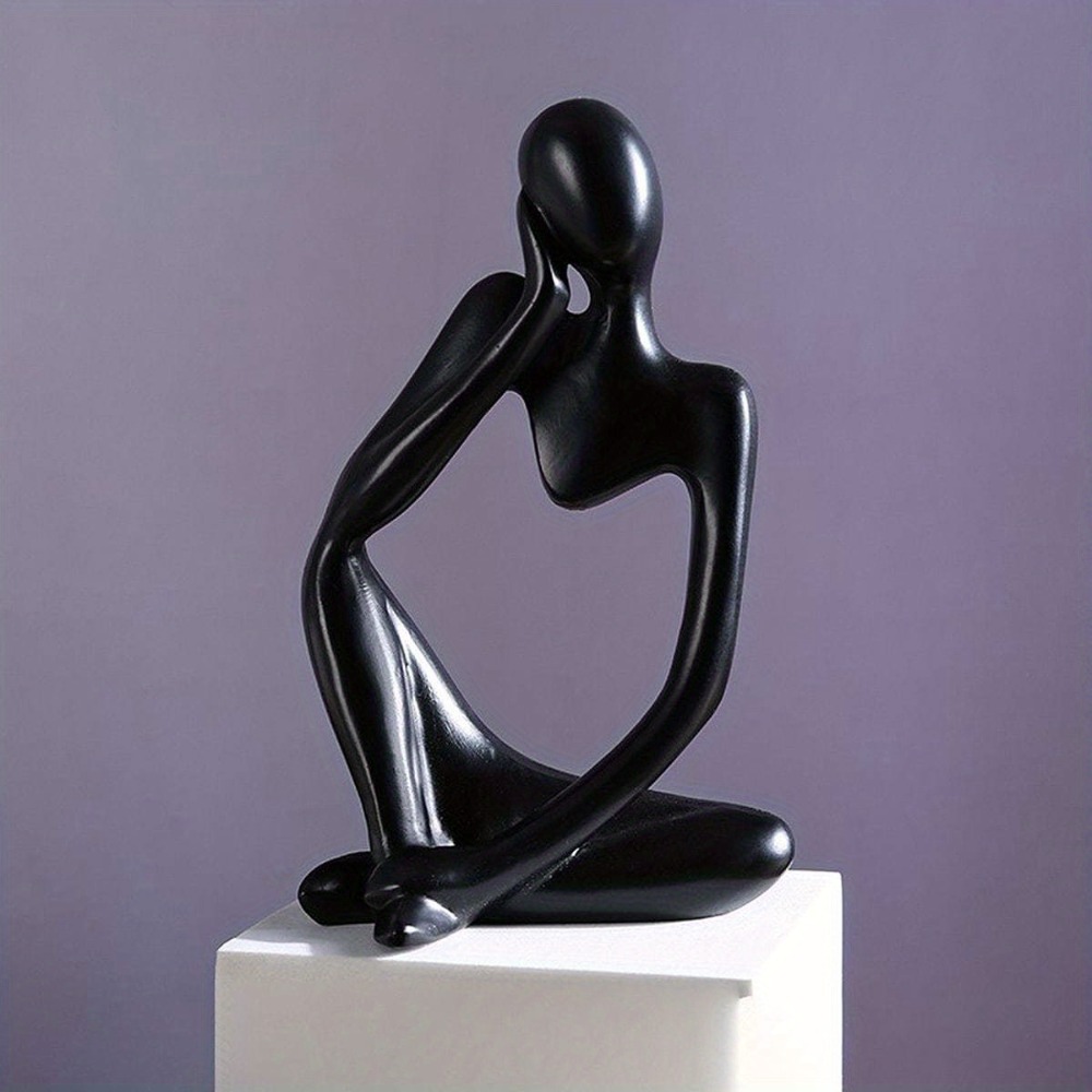 Abstract Thinker Statue Sandst - Abstract Sculpture Resin review and price